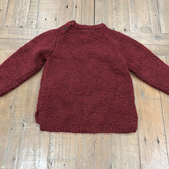 Zara burgundy paw print sweater - Picture 5 of 5